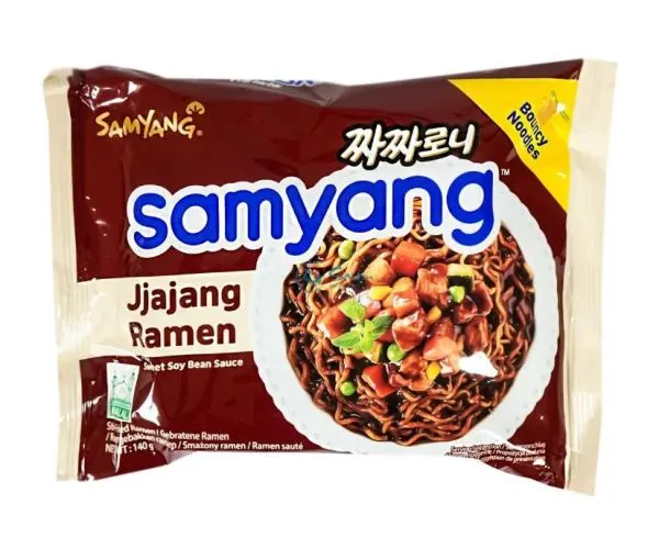 Instant-Nudeln - Jjajang - Gebratener Ramen mit süßer Sojasauce von SamYang Instant-Nudeln - Jjajang - Gebratener Ramen mit süßer Sojasauce von SamYang