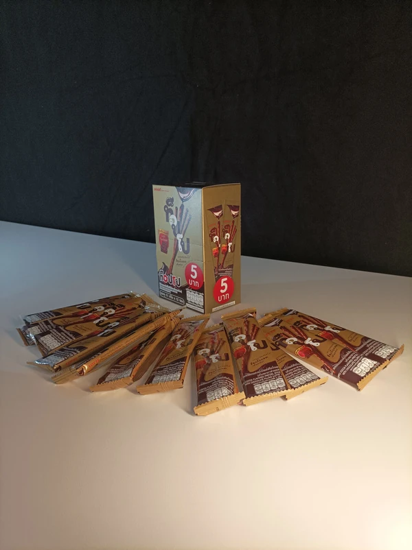 TOPPO - Doppelte Schokolade - BIG Box mit 12 Single Packs - von LOTTE