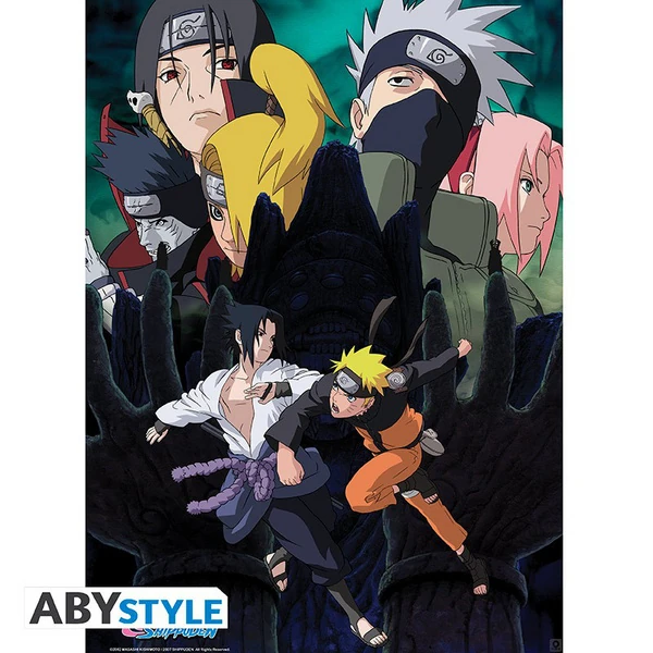 NARUTO SHIPPUDEN - Poster Set - Ninjas - AbyStyle