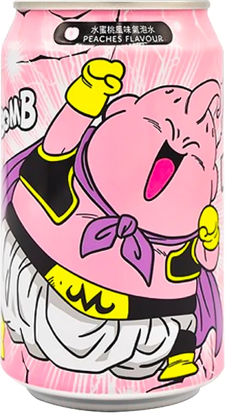 Ocean Bomb Limonade - Pfirsich - Majin Boo - Limitierte Dragon Ball Super Edition
