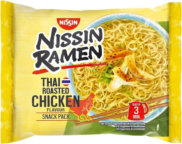 Instant-Nudeln - NISSIN RAMEN - Thai rosted Chicken