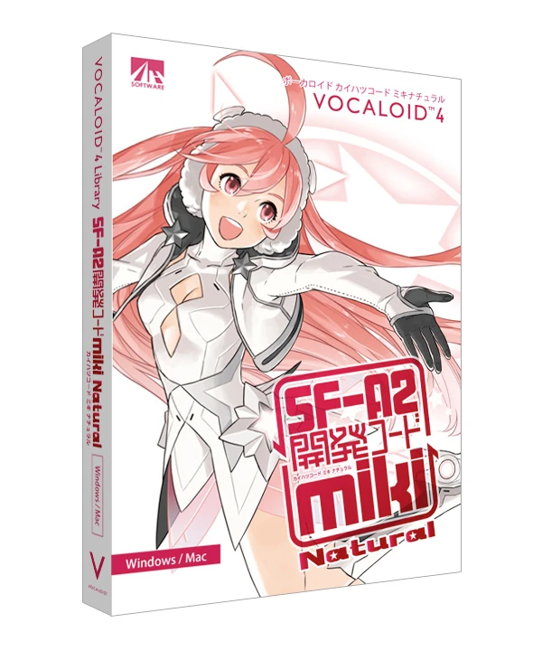 SF-A2 miki V4 - Natural - VOCALOID 4 - Voice Bank DVD - AHS SF-A2 miki V4 - Natural - VOCALOID 4 - Voice Bank DVD - AHS