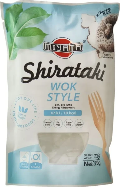Shirataki - Wok Style Nudeln aus Konjakmehl von MIYATA