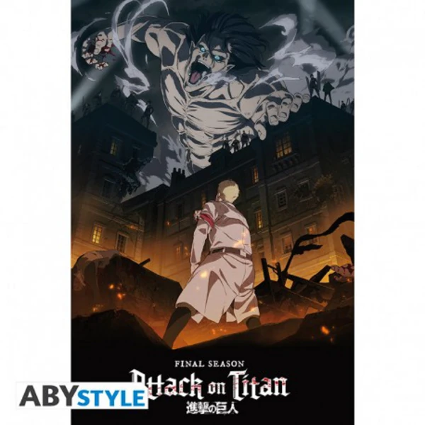 Attack on Titan - Poster "Season 4 key art" von ABYStyle