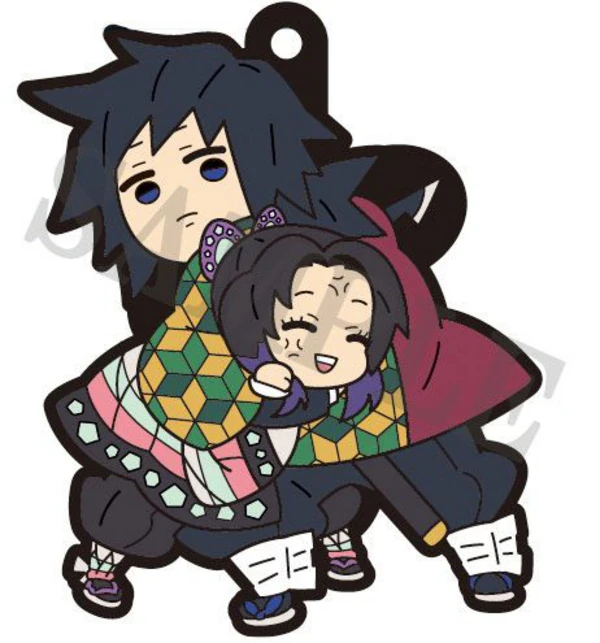 Komplett Set - Kimetsu no Yaiba (Demon Slayer) - Buddy Collection Vol. 3 - Gummi-Anhänger (6)