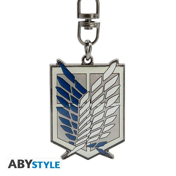 ATTACK ON TITAN - Metall-Schlüsselanhänger "Scouts" von ABYStyle