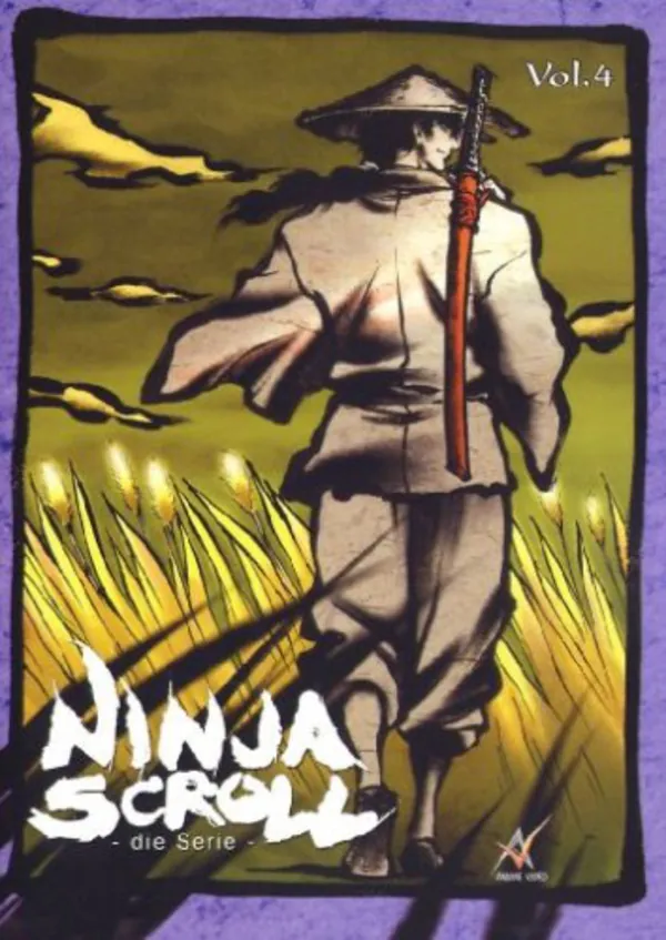 Ninja Scroll - Vol. 1 bis 4 - Komplett - DVD