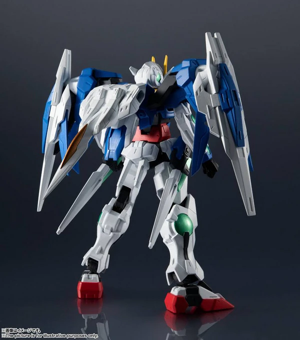 GN-0000+GNR-010 00 Raiser aus Gundam 00 von Tamashii Nations