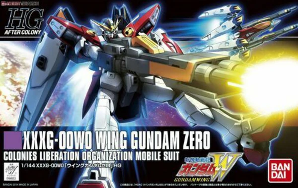 XXXG-00W0 Wing Gundam Zero - Gundam Wing - HG 1/144 - Modelkit - Bandai Spirits