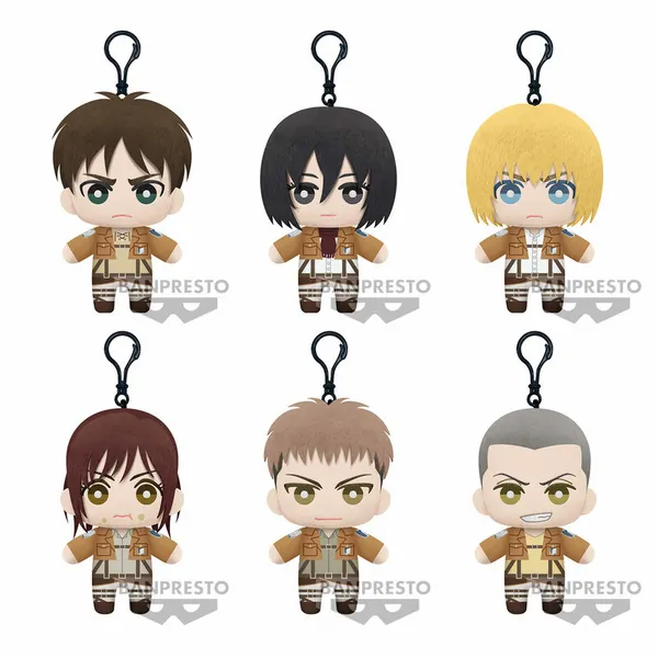 Eren Jäger / Yeager - Attack on Titan - Plüschfigur (Tomonui Series Vol. 1) - Banpresto