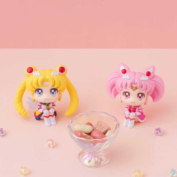 Eternal Sailor Moon & Eternal Sailor Chibi Moon - Cosmos Edition - Sailor Moon Look Up - Megahouse