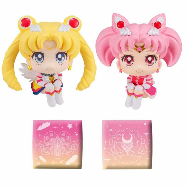 Eternal Sailor Moon & Eternal Sailor Chibi Moon - Cosmos Edition - Sailor Moon Look Up - Megahouse