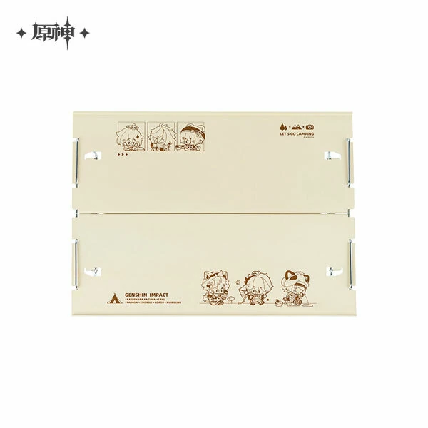 Genshin Impact Relaxing Camp Series - Faltbarer Mini Tisch Set - miHoYo
