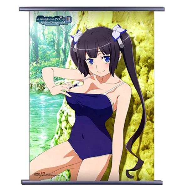 Hestia - Swimsuit - Danmachi - Wallscroll