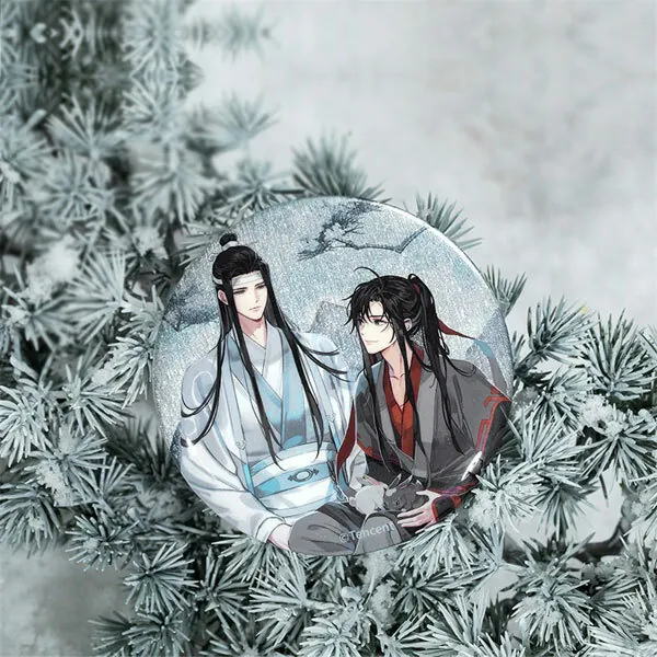 Wei Wuxian & Lan Wangji (Cang Xue Lin Su Ver.) - The Master of Diabolism / Mo Dao Zu Shi - großes Set mit Acrylaufstellern, Buttons, Shikishi, Schlüsselanhängern uvm. - Hobby Rangers