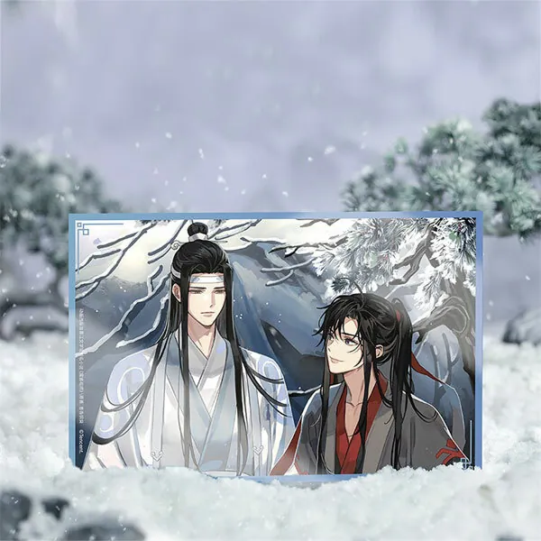 Wei Wuxian & Lan Wangji (Cang Xue Lin Su Ver.) - The Master of Diabolism / Mo Dao Zu Shi - großes Set mit Acrylaufstellern, Buttons, Shikishi, Schlüsselanhängern uvm. - Hobby Rangers