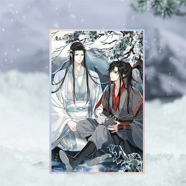 Wei Wuxian & Lan Wangji (Cang Xue Lin Su Ver.) - The Master of Diabolism / Mo Dao Zu Shi - großes Set mit Acrylaufstellern, Buttons, Shikishi, Schlüsselanhängern uvm. - Hobby Rangers