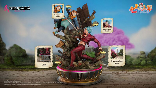 Ban vs King - Seven Deadly Sins Elite Fandom Diorama - Figurama Collectors