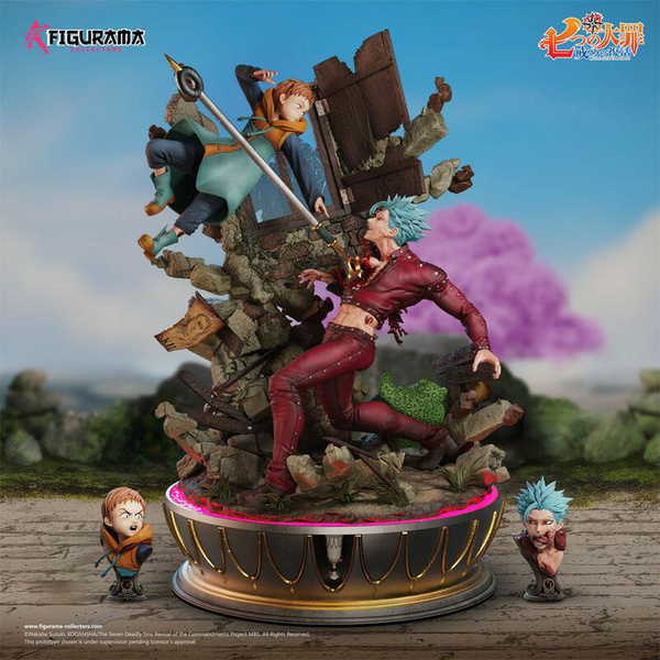 Ban vs King - Seven Deadly Sins Elite Fandom Diorama - Figurama Collectors