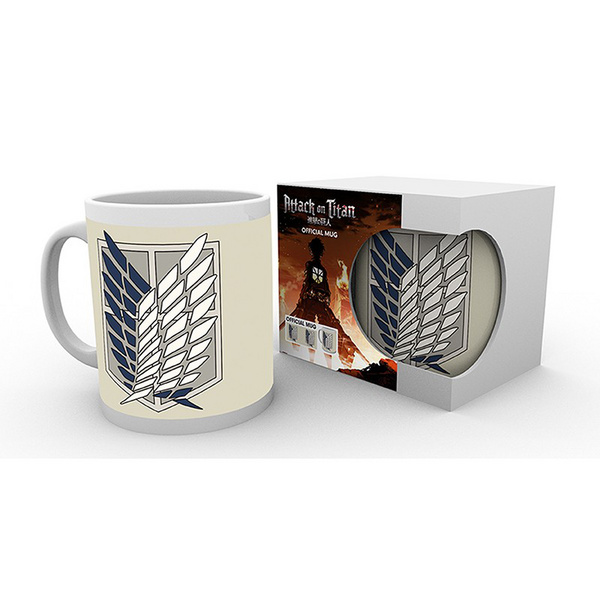 Badge - Attack on Titan - 320 ml Tasse - GB Eye