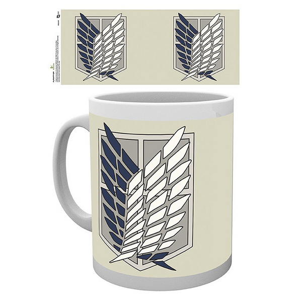 Badge - Attack on Titan - 320 ml Tasse - GB Eye
