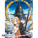 Sword Art Online - Kirito & Asuna Aincrad Poster von ABYStyle