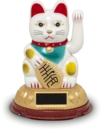  Solar Glückskatze - Maneki Neko Winkekatze