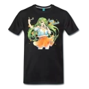 T-Shirt - AnimeRadio.de - Manami Stage Outfit - Mann Schwarz - Größe: M