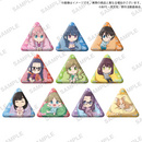 Lucky Box - Yuru Camp - Triangle Capsule Can Badge - Bushiroad 